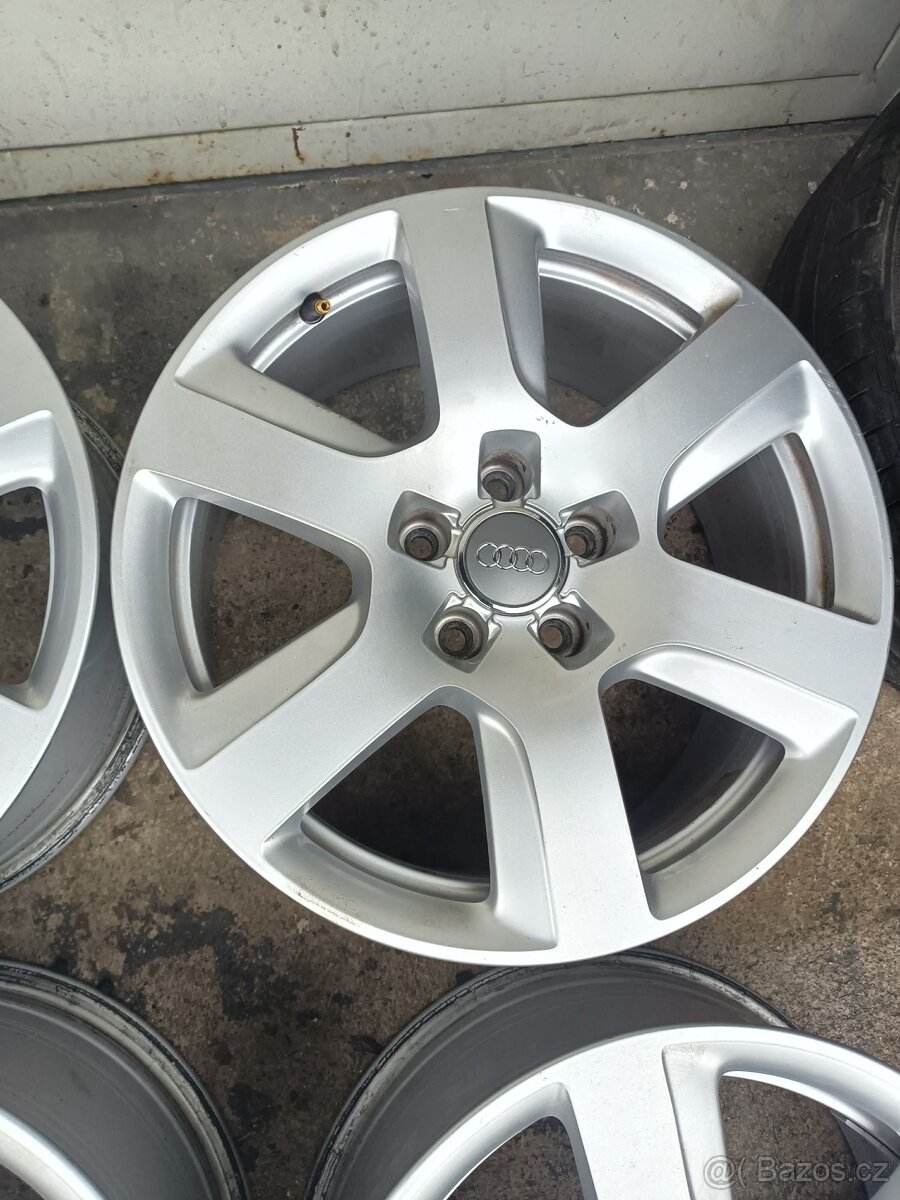 4ks alu disky orig. Audi 5x112 R17 - 3