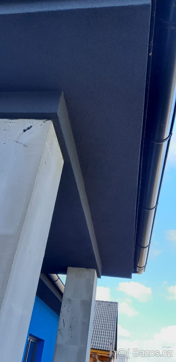 Fasáda, pastovitá omítka - 3