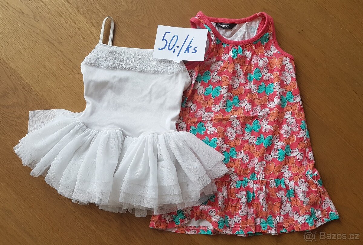 Trika, teplaky a saty vel. 92-98 - 3