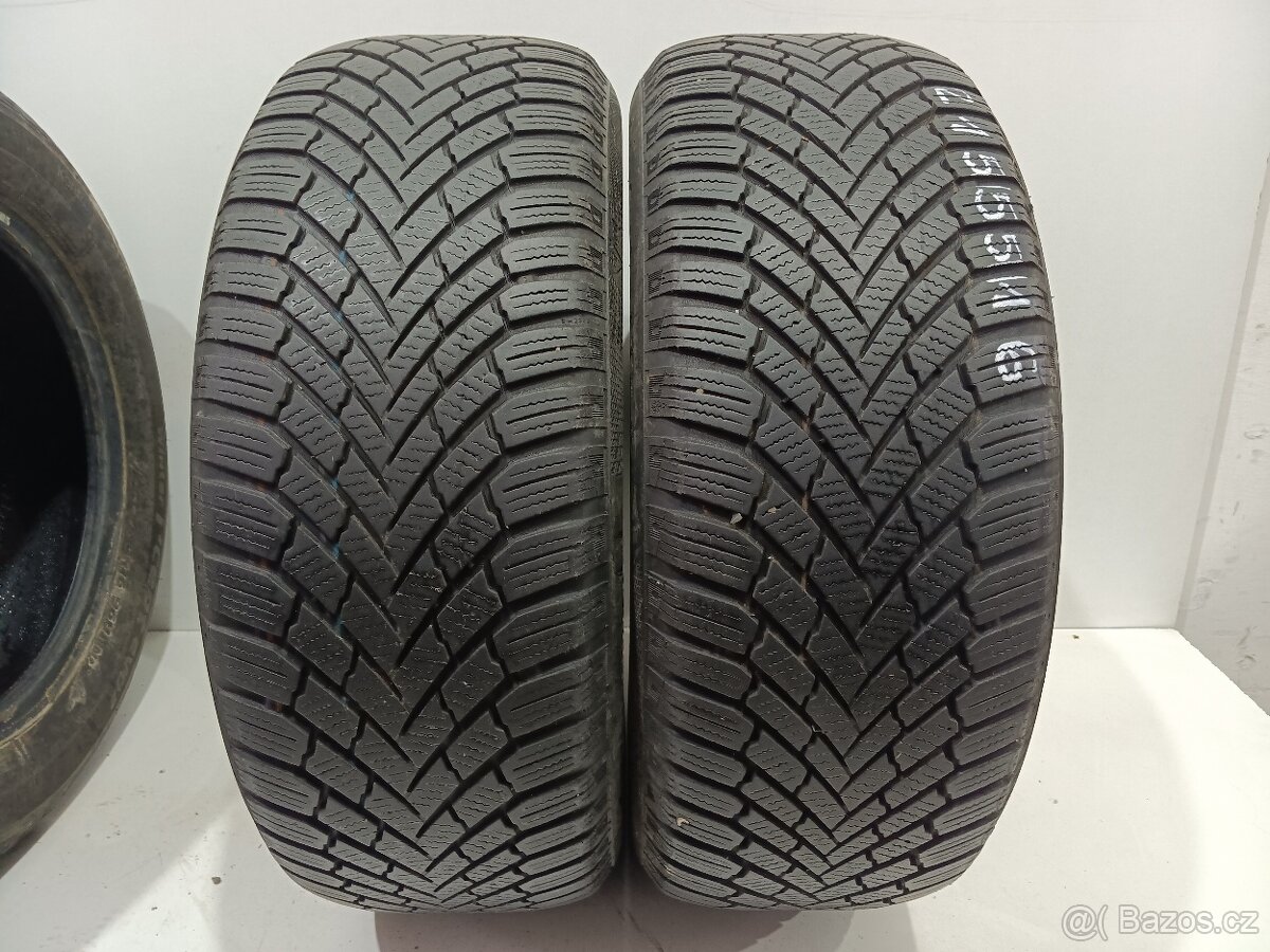 Zimní pneu 215/55/16/Semperit + Continental - 3