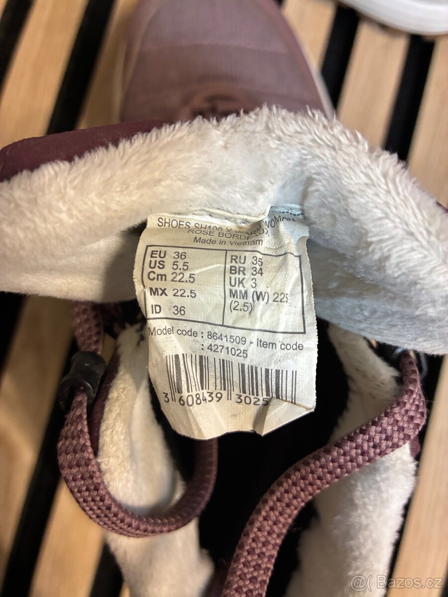 Prodám zimní boty Quechua - 3