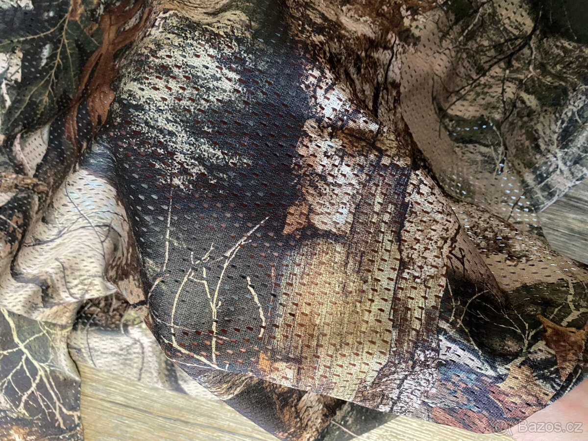 Tricko House camo-print perforovane - 3