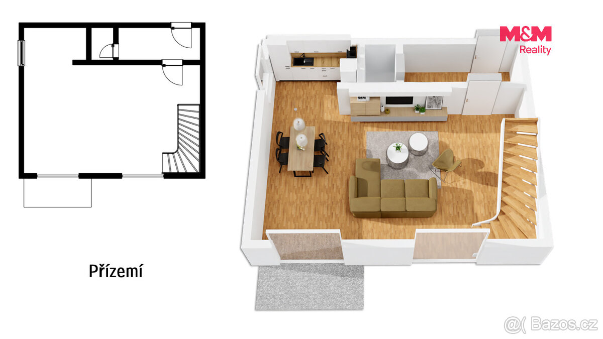 Prodej bytu 4+kk, 114 m², Klínec - 3