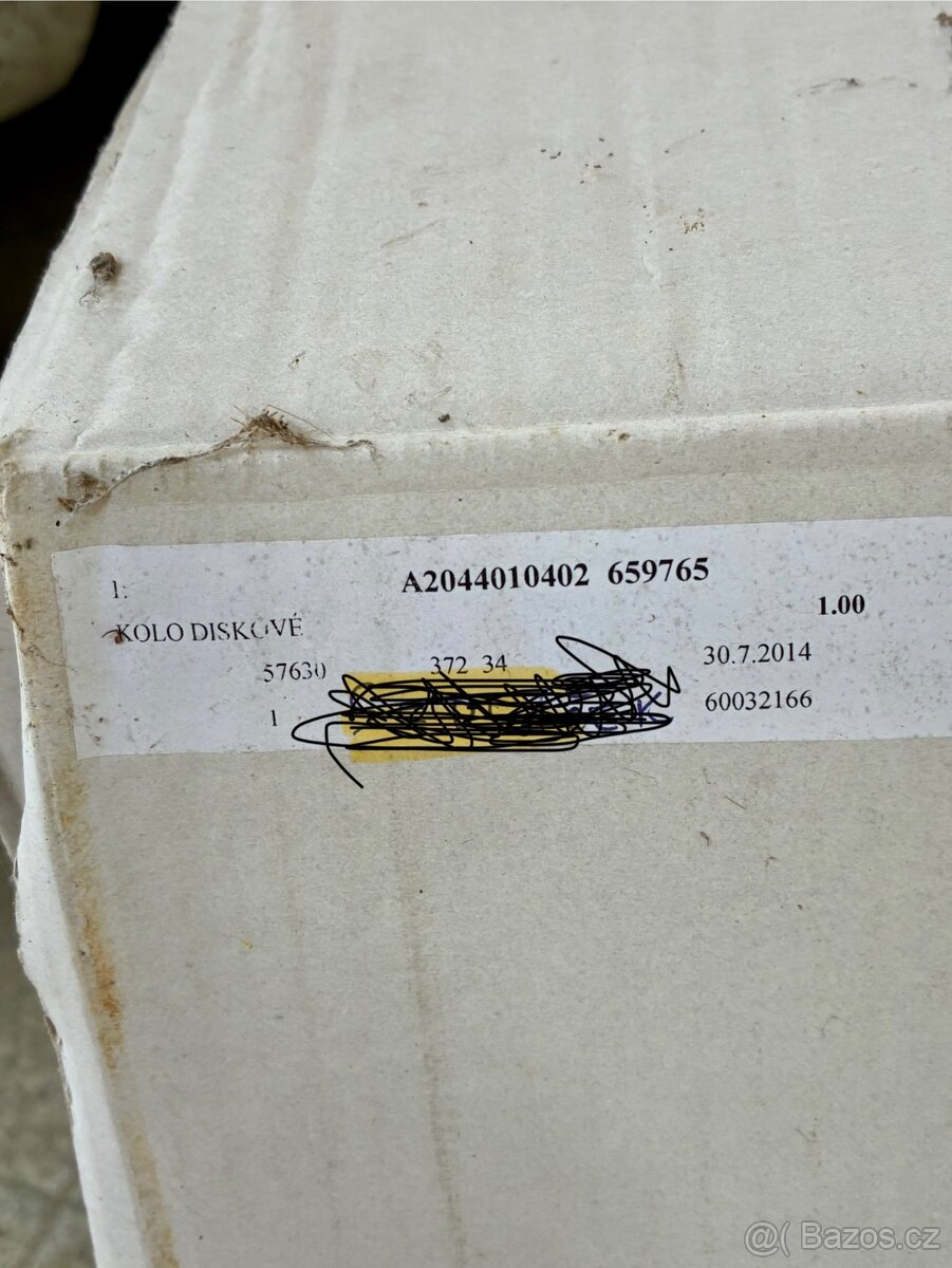 Alu kolo Mercedes Benz C 204 - 3