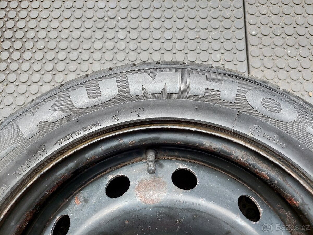 Rezerva 4x100 ET43 195/55 R15 Kumho 100% vzorek - 3