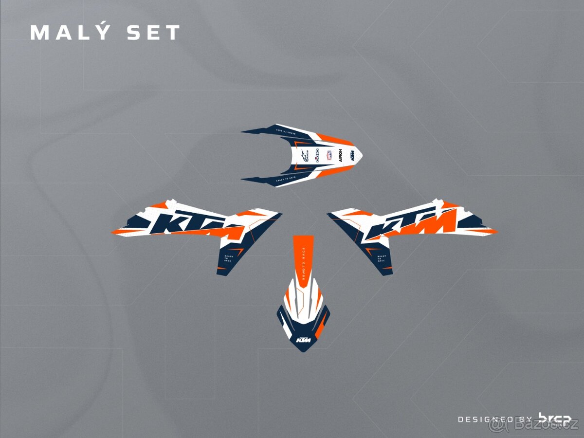 Moto Polepy / Wrap KTM, Yamaha, Honda, Kawasaki, Husqvarna - 3