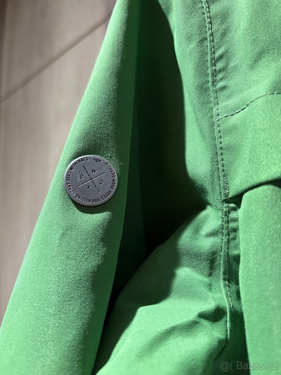 Dámská bunda / kabát WOOX - olivová - 3