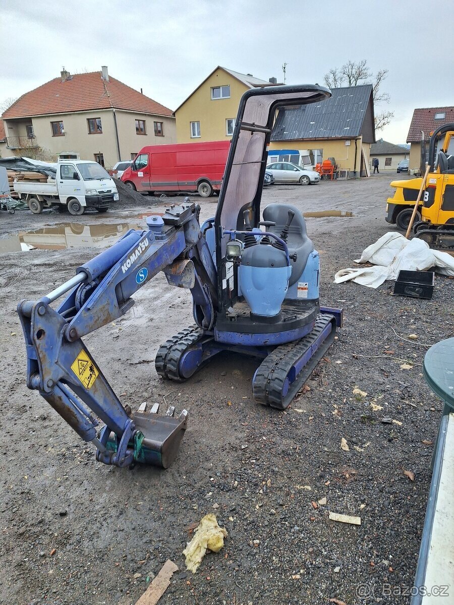 Prodám Minibagr Komatsu. - 3