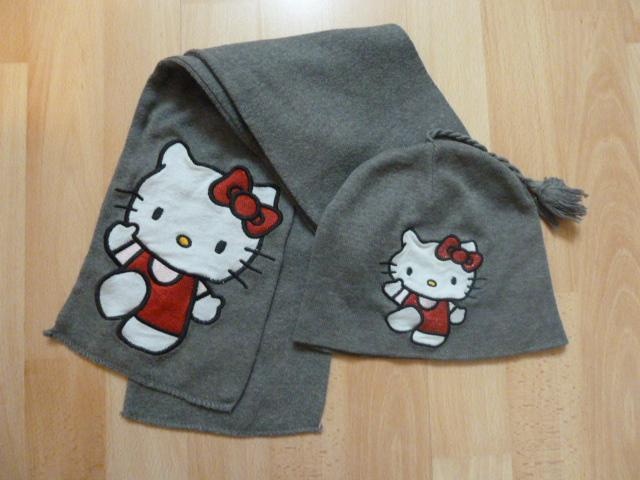 2x set Čepice & šála Hello Kitty H&M 1-3 roky - 3