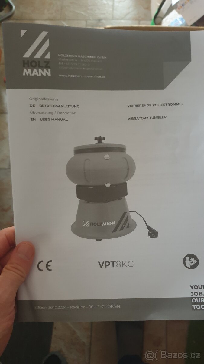 Omílačka Holzmann 8Kg - 3