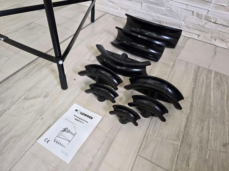 Hydraulická ohýbačka trubek s podstavcem 16 tun - 3