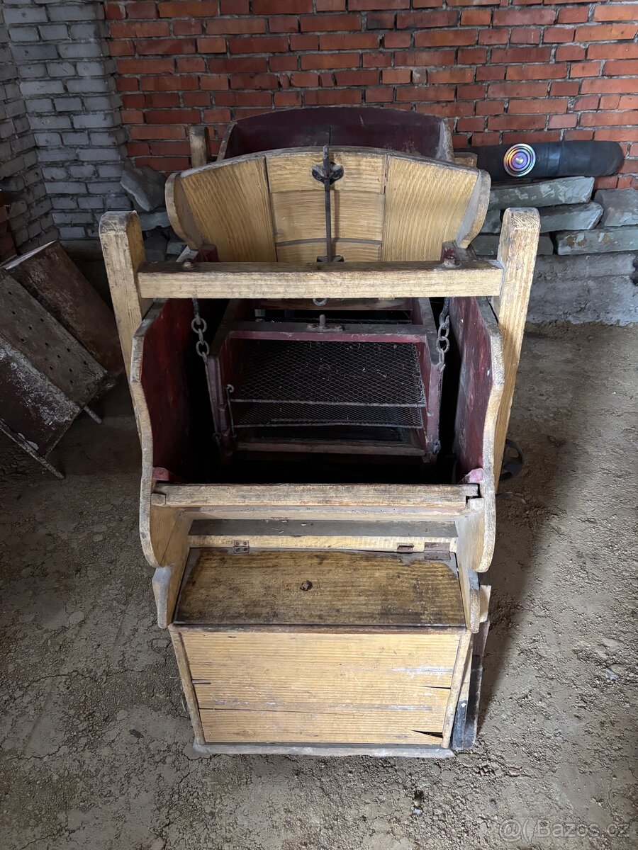 Fukar na obilí, čistička na obilí, burdák - 3
