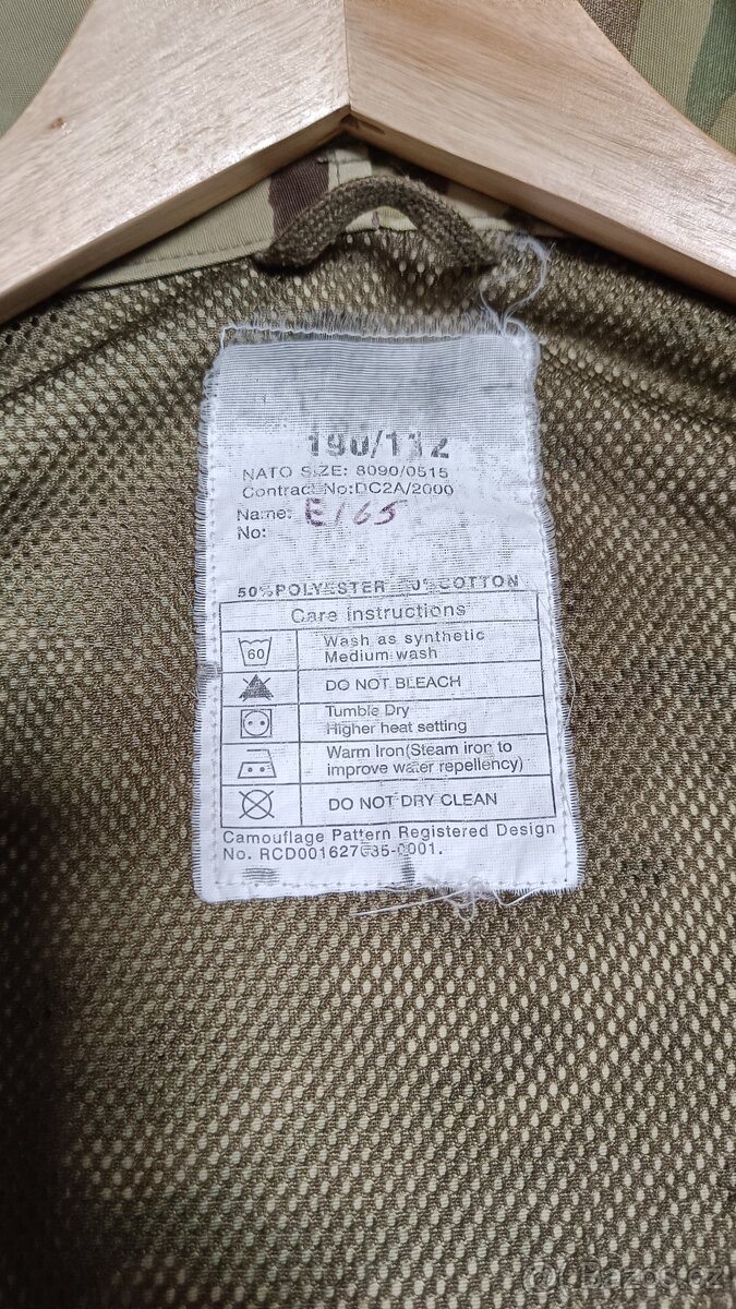 Bunda britská Smock COMBAT WINDPROOF MTP - 3