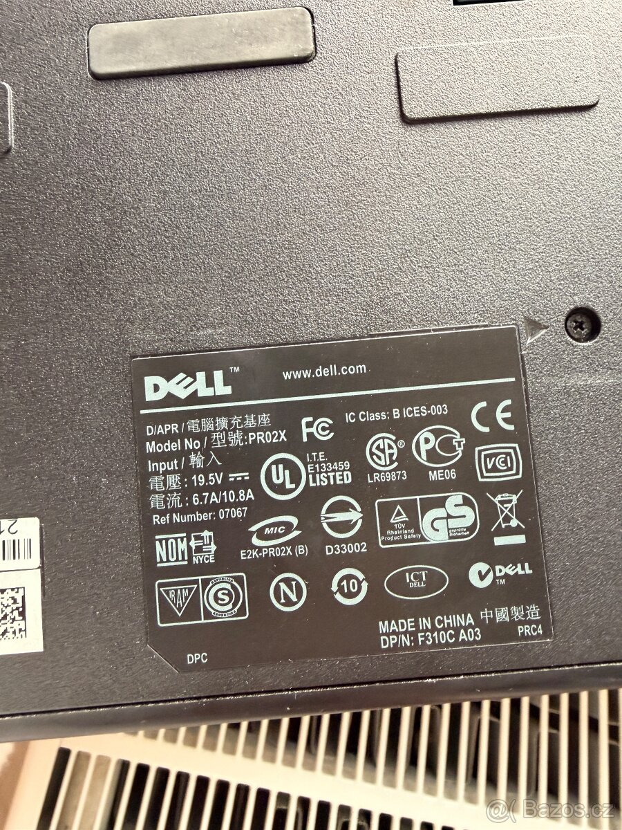 Dell E-Port PR02X - Dokovací stanice - 3