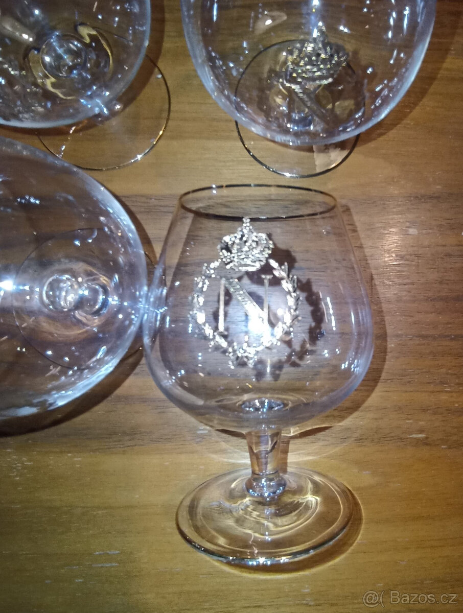 Skleničky na koňak 6 ks - 3
