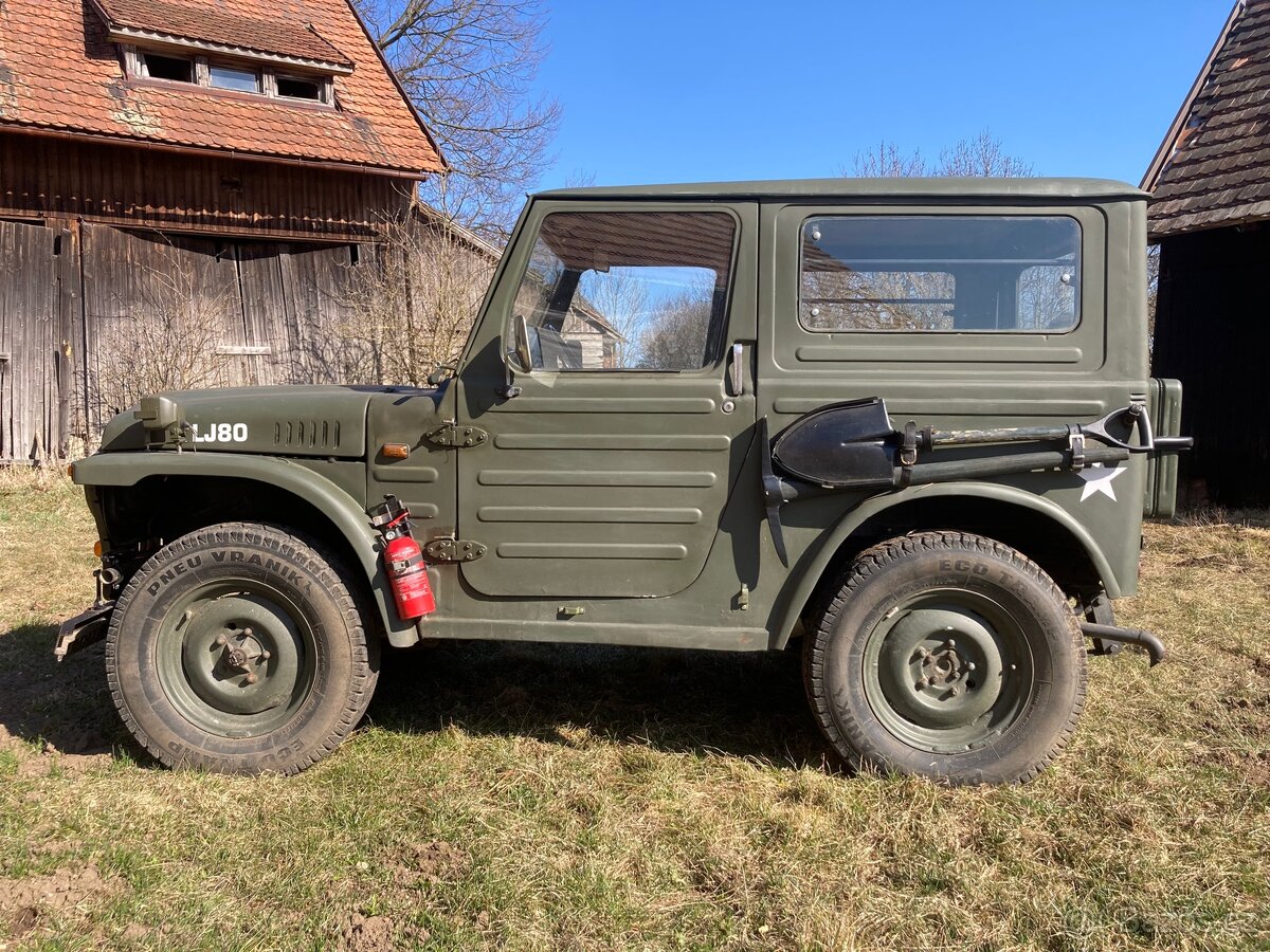 Suzuki LJ80 / Samurai 4x4 / redukce / veterán