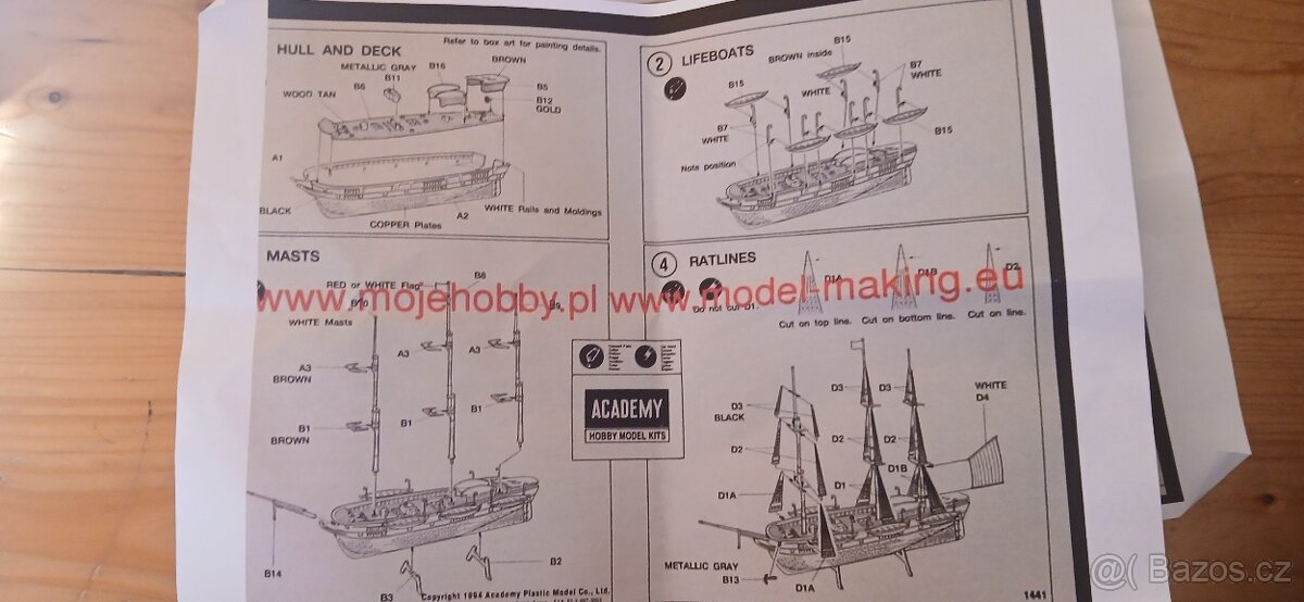 academi:new bedford whaler 1:200 - 3
