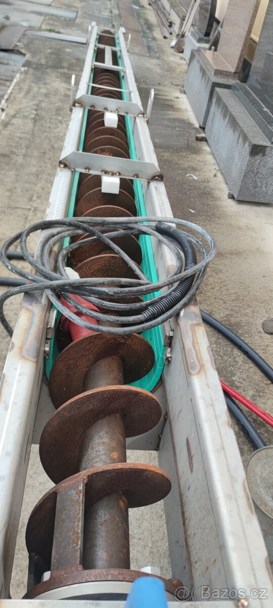 Šnekovy dopravník 6.5m - 3