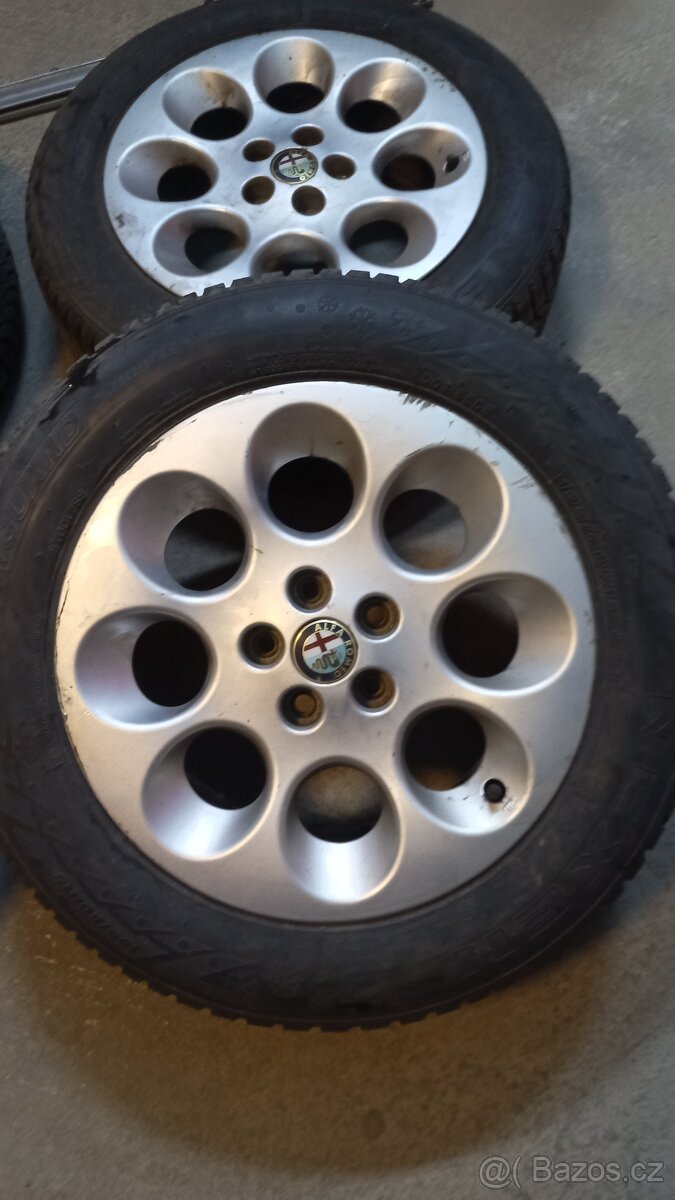Alu Alfa Romeo 15" 5x98 zimní 195/60 - 3