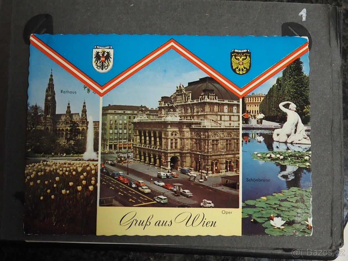 Pohlednice z Vídně, 60.-70 léta 20. století - 3