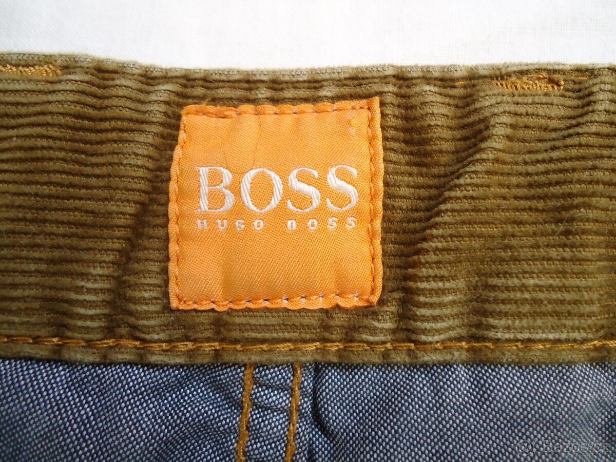 Manšestrové kalhoty Hugo Boss, vel. 30/32 - 3