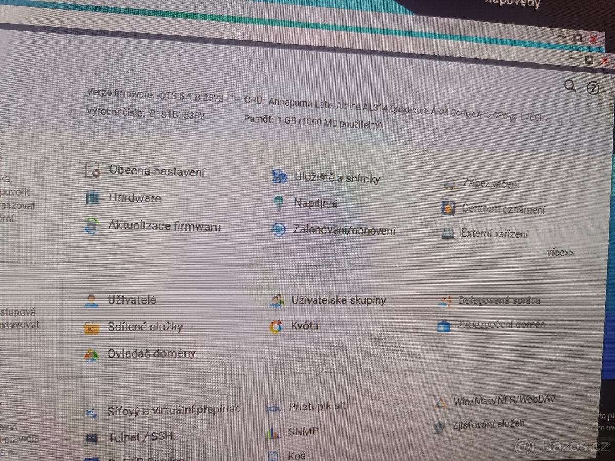 NAS QNAP TS431 P2 na 4 HDD a 2 x 3TB WD RED
- 3