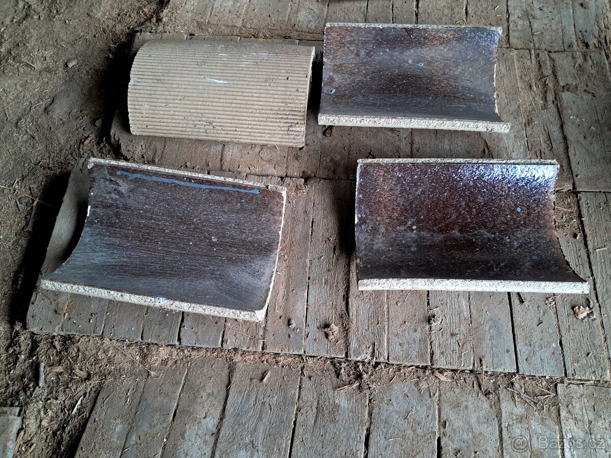 Kameninové roury, žlaby a koleno -nepoužité - 3