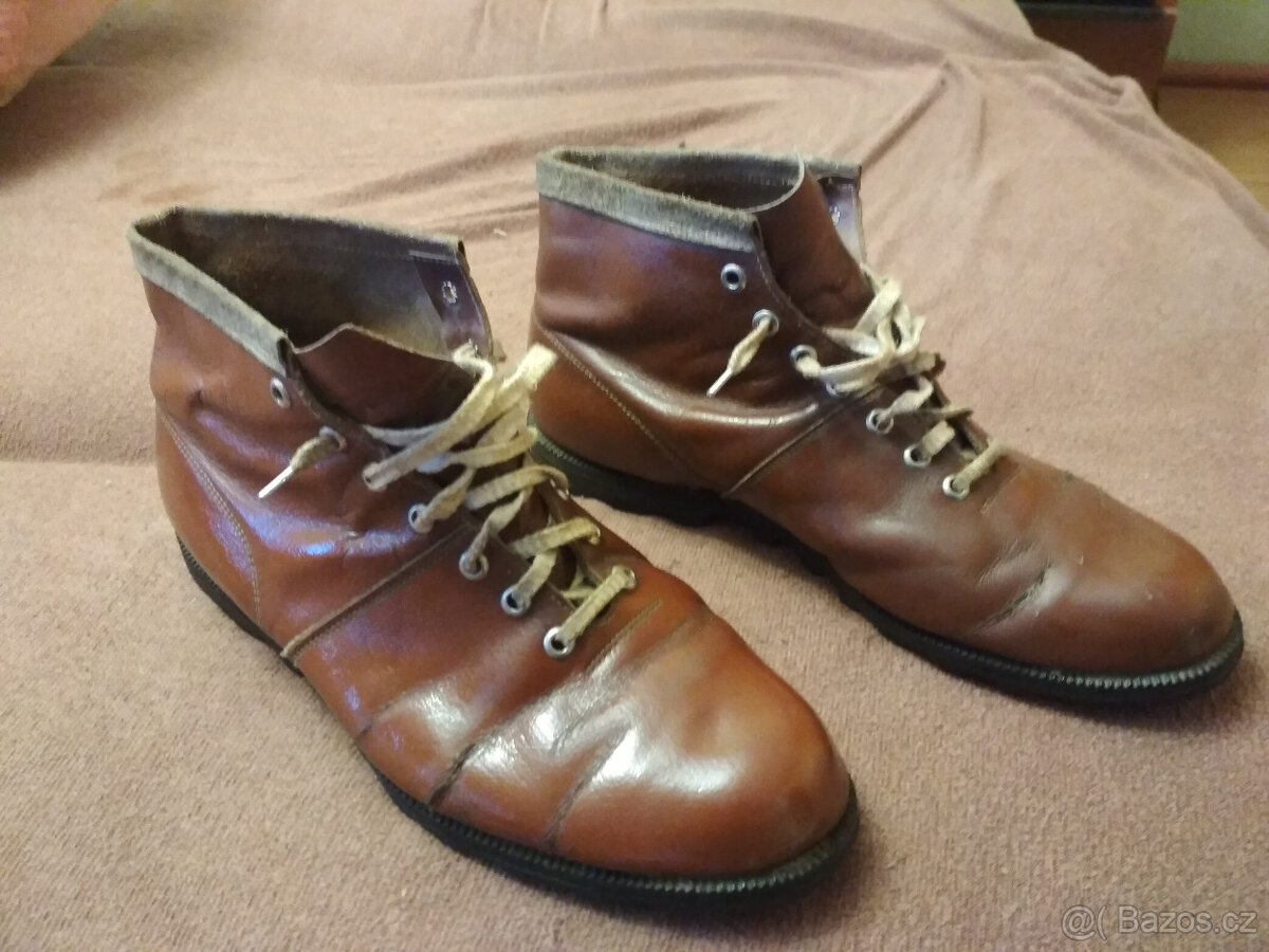 RETRO boty - stélka 28 cm - 3