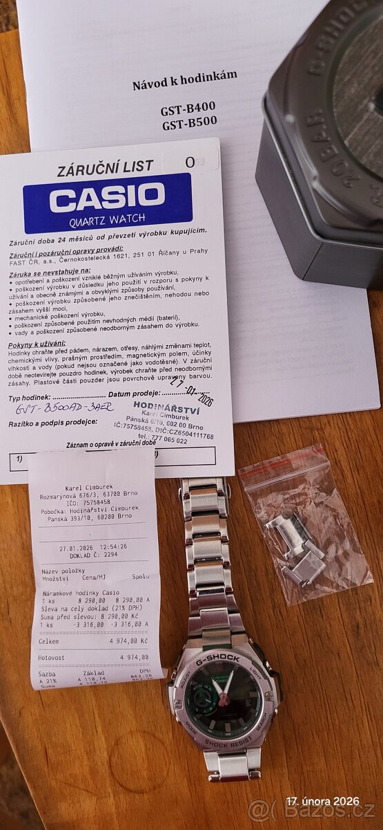 Casio G-Shock GST-B500 - 3