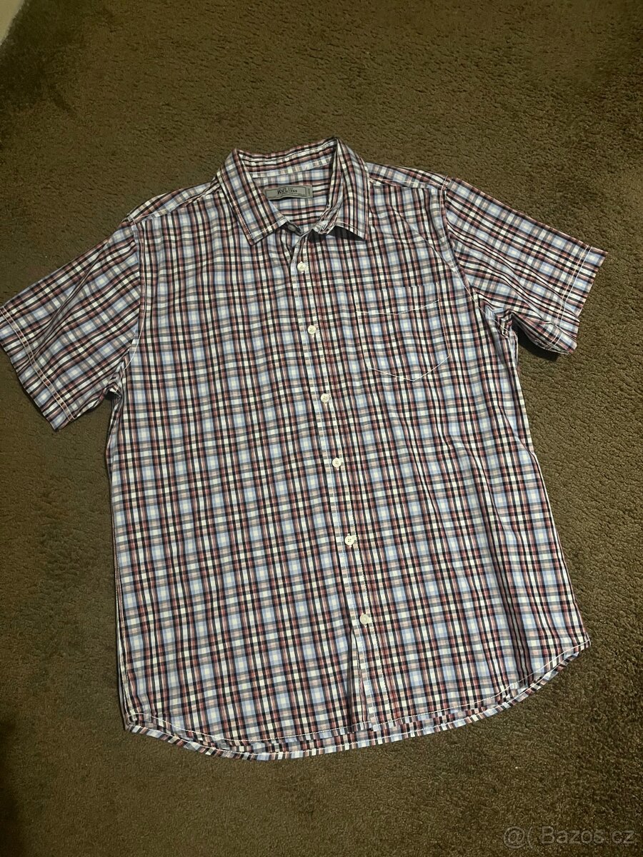 Pánské košile s kr.rukávem = 4druhy - 3