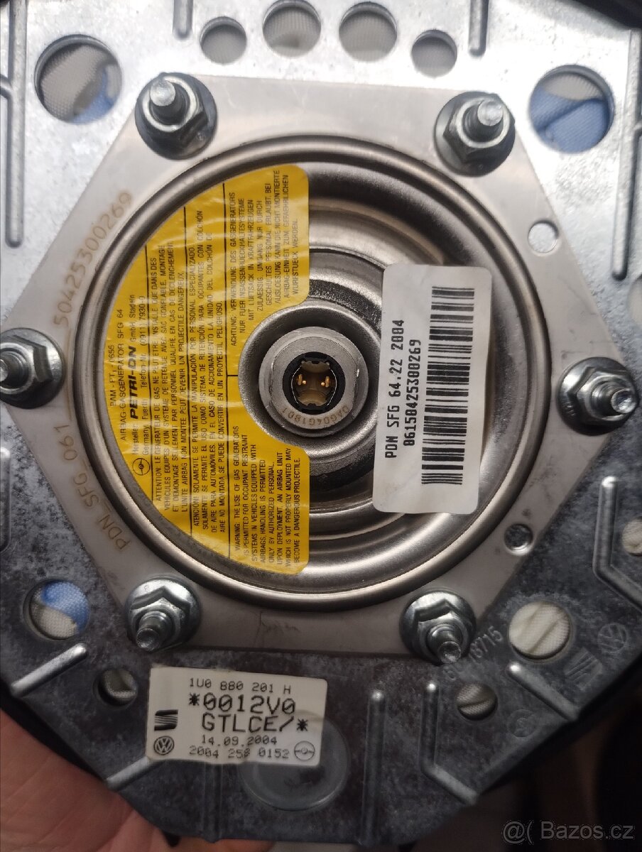 Škoda Fabia RS - airbag volantu - 3