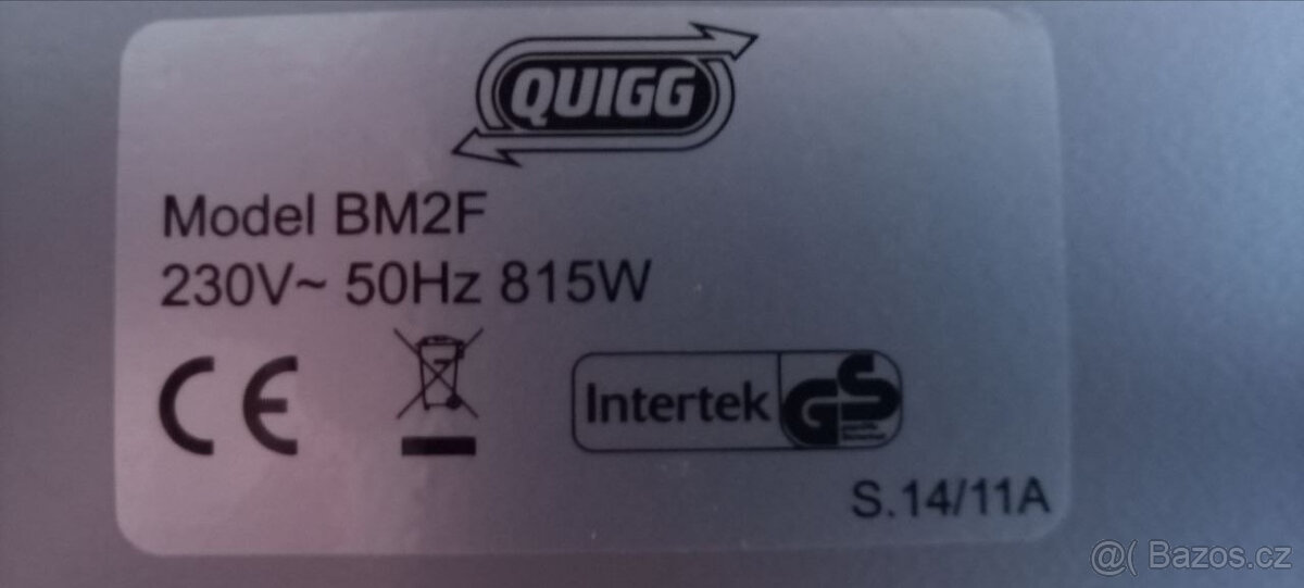 Domácí pekárna QUIGG BM2F - 3