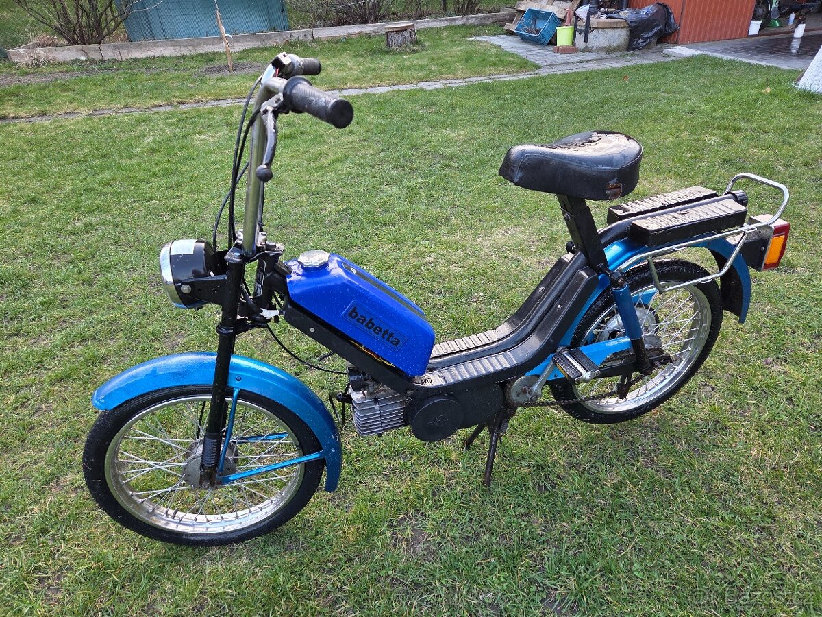 Babetta 210 s kartičkou, modrá 2. - 3