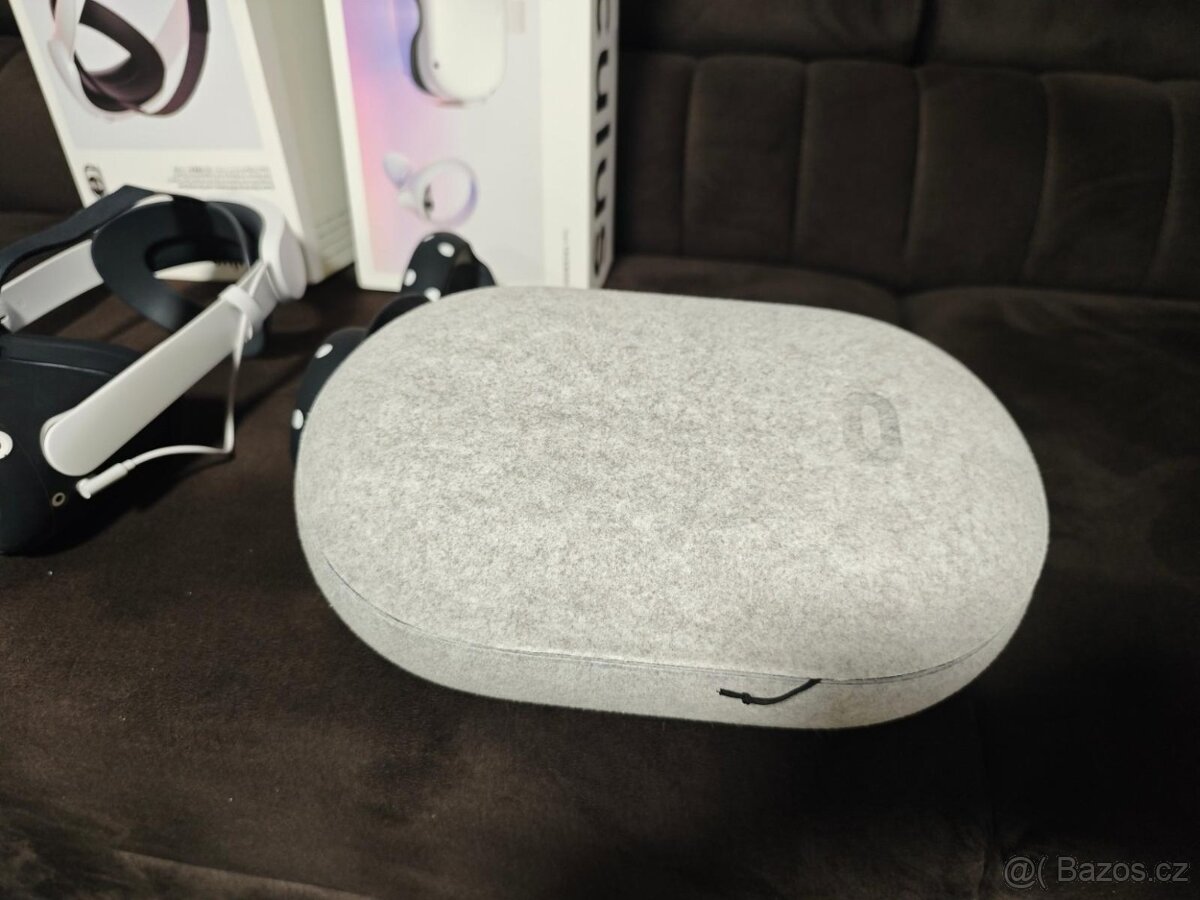 VR Headset Oculus (Meta) Quest 2 + Elite Strap s baterií - 3