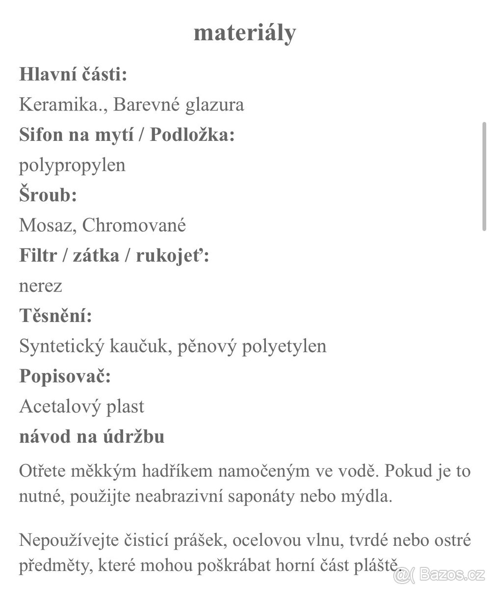 Umyvadlo ODENSVIK 103x49cm - 3