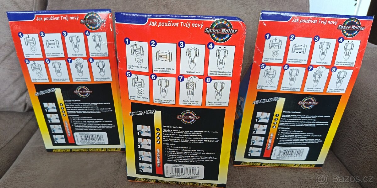 SPACE ROLLER Svítící Kolečka - 3