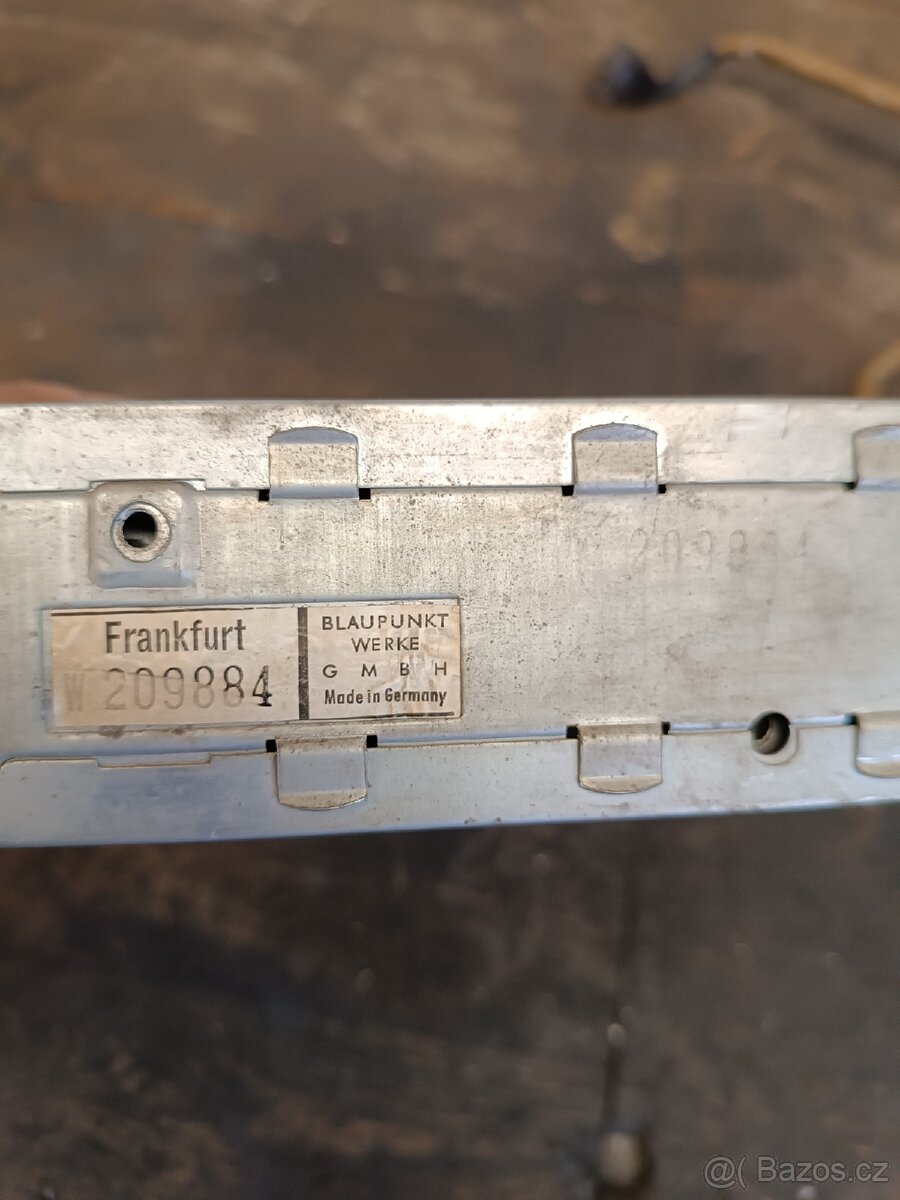 Staré autorádio Blaupunkt - 3
