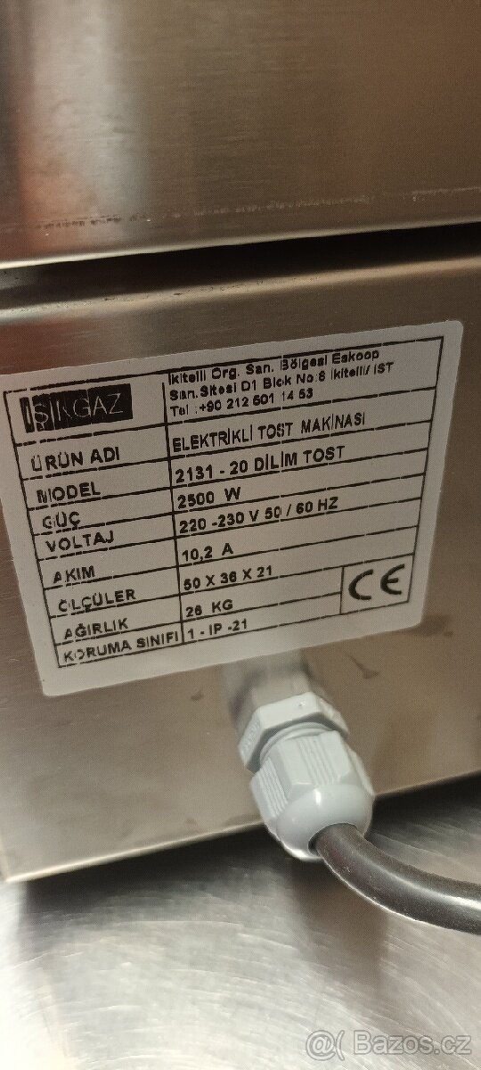 Kontaktní gril xxl kebab gyros občerstvení bistro - 3