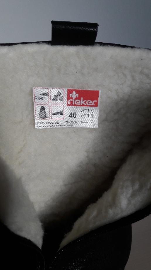 Zimní kozačky Rieker s kožíškem - NOVÉ - 3