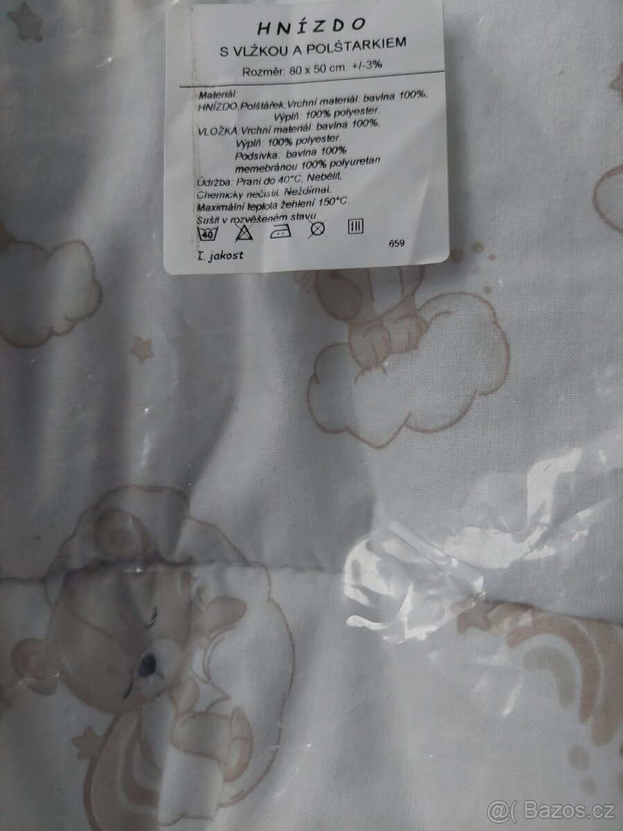 HNÍZDEČKO s podložkou a polštářkem JEN VYZKOUŠENÉ - 3