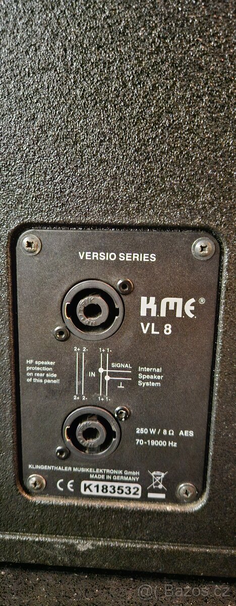 KME VL8 + LD Systems DAVE12G3 - 3