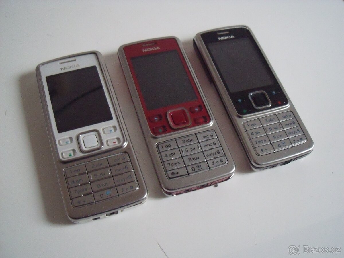 NOKIA 6300 TOP-stav, 3 barvy - 3