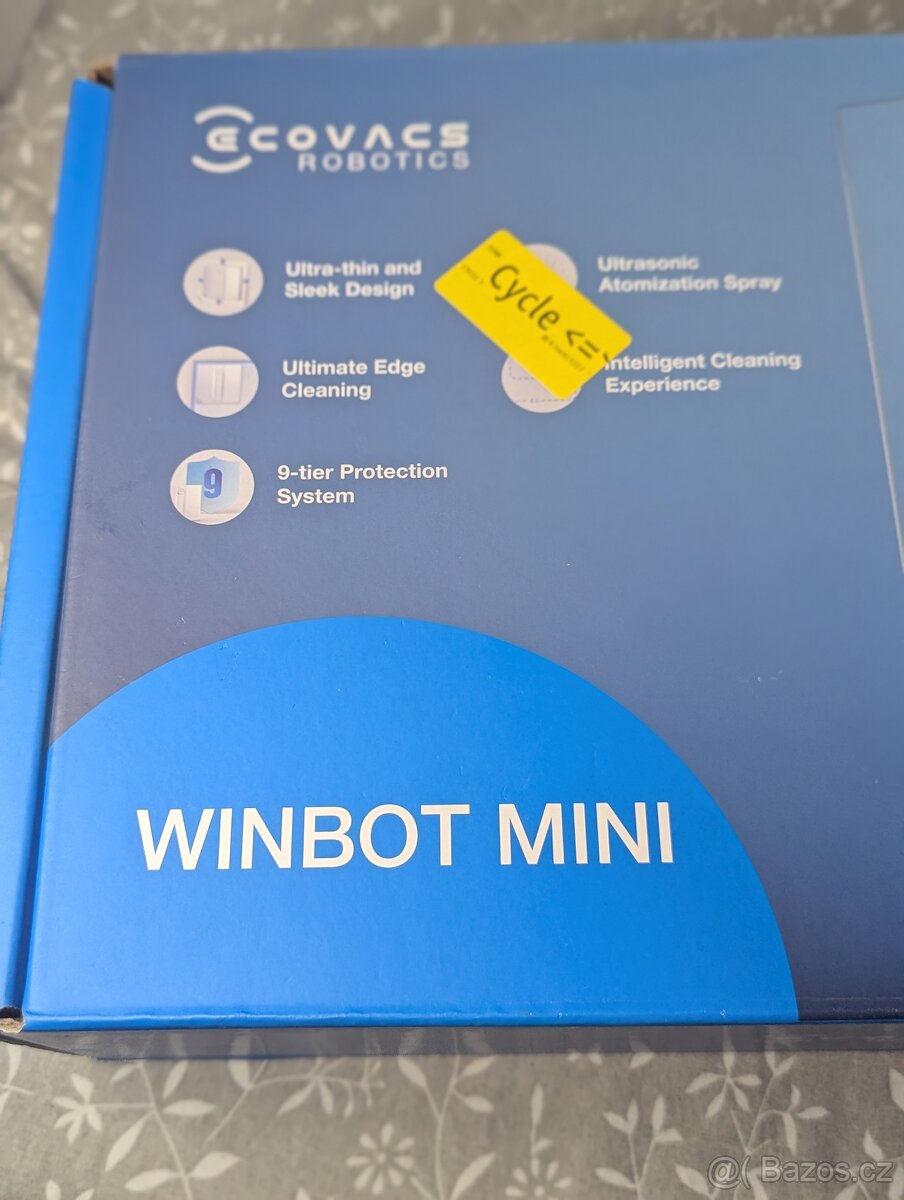 Robot na čištění oken, Ecovacs winbot mini, nové, rozbalené - 3