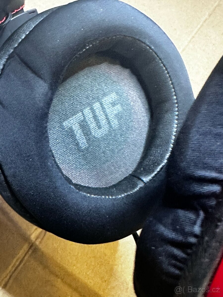 TUF Gaming H7 Core herní sluchátka červená Krátkodobě pou - 3