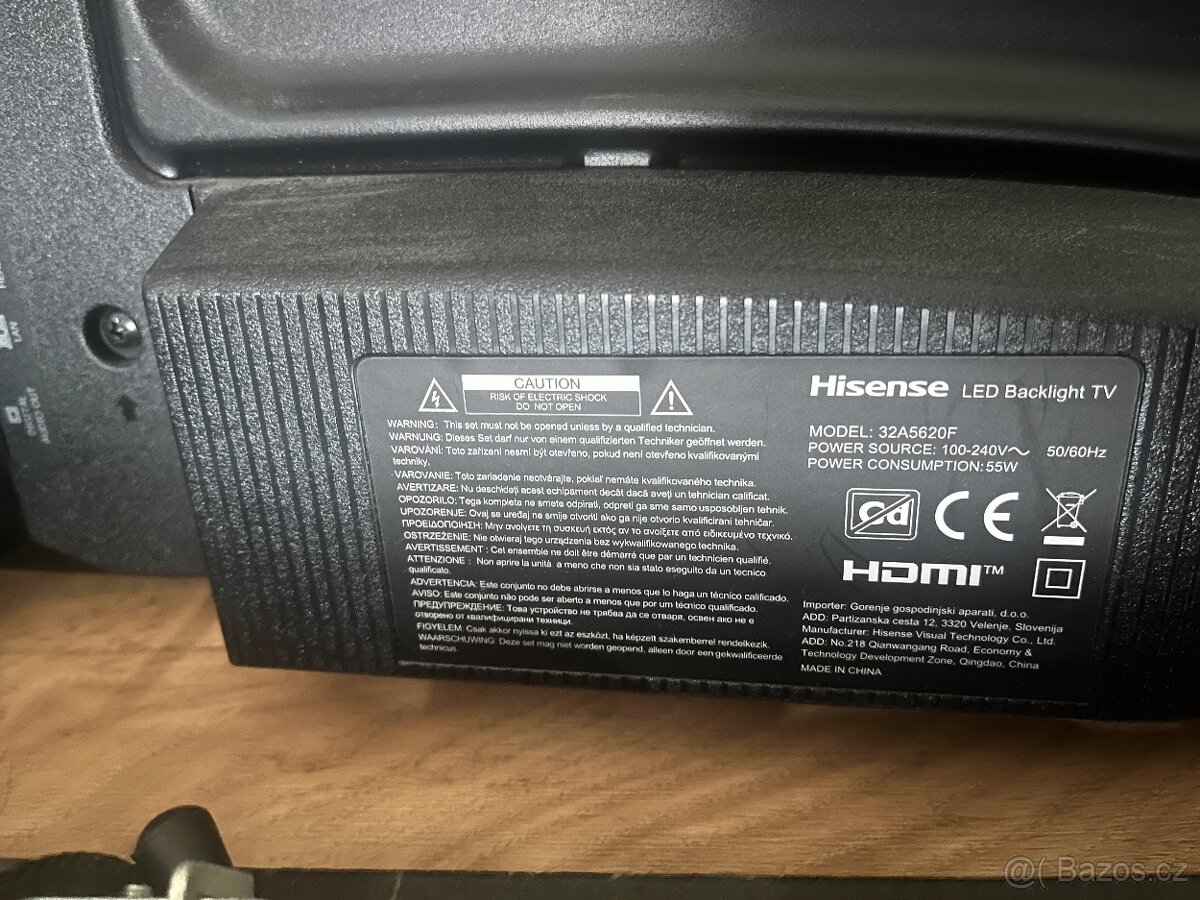 TV HISENSE 32A5620F - 3