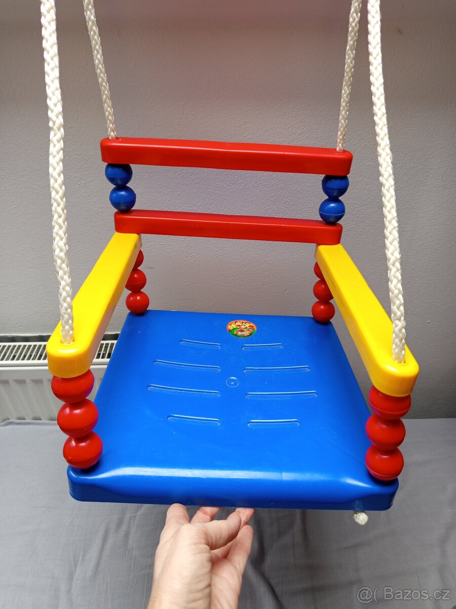 Dětská plastová houpačka na zavěšení - 3