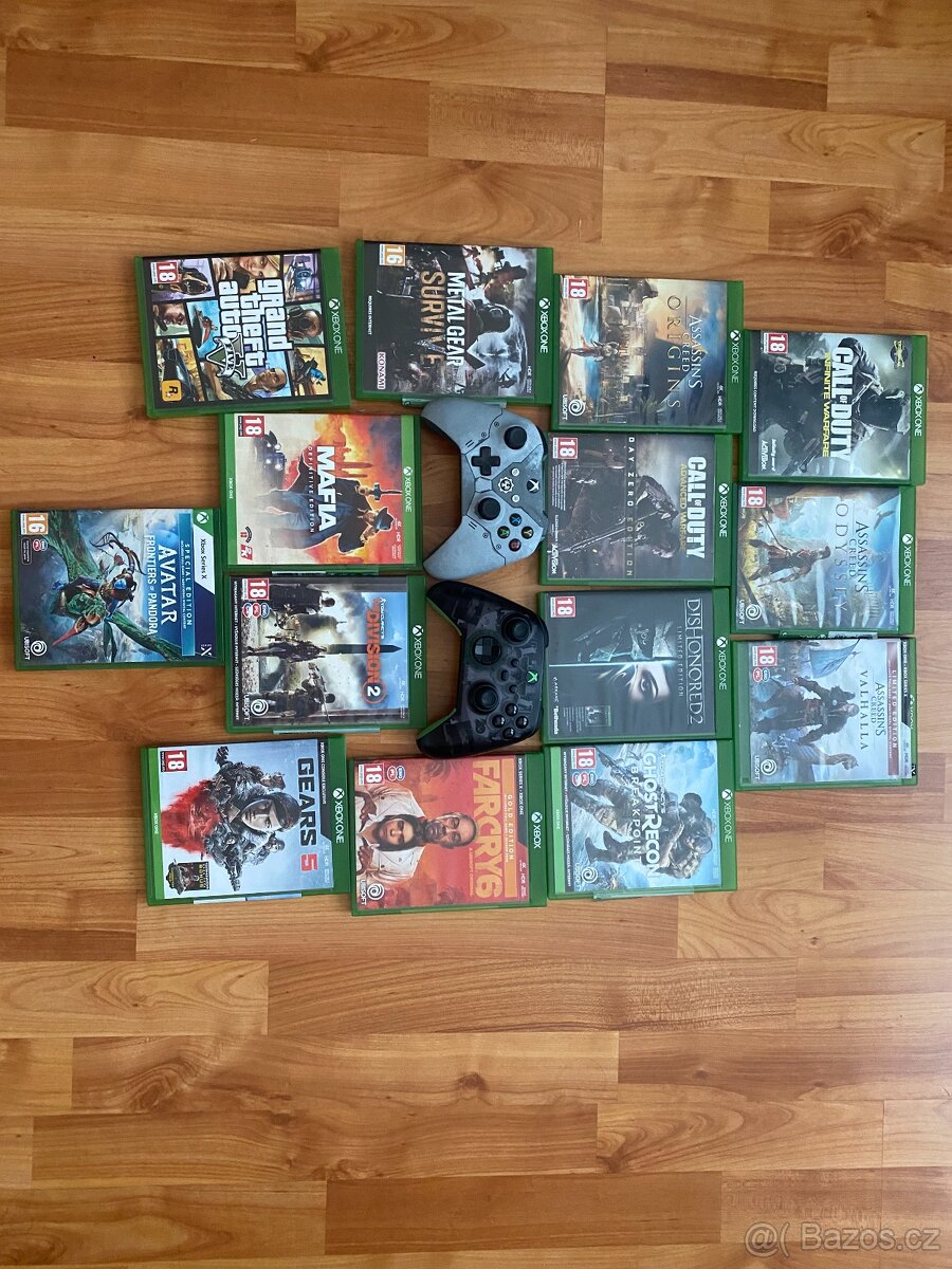 Xbox Series X 2x ovladač + 16 AAA her - 3