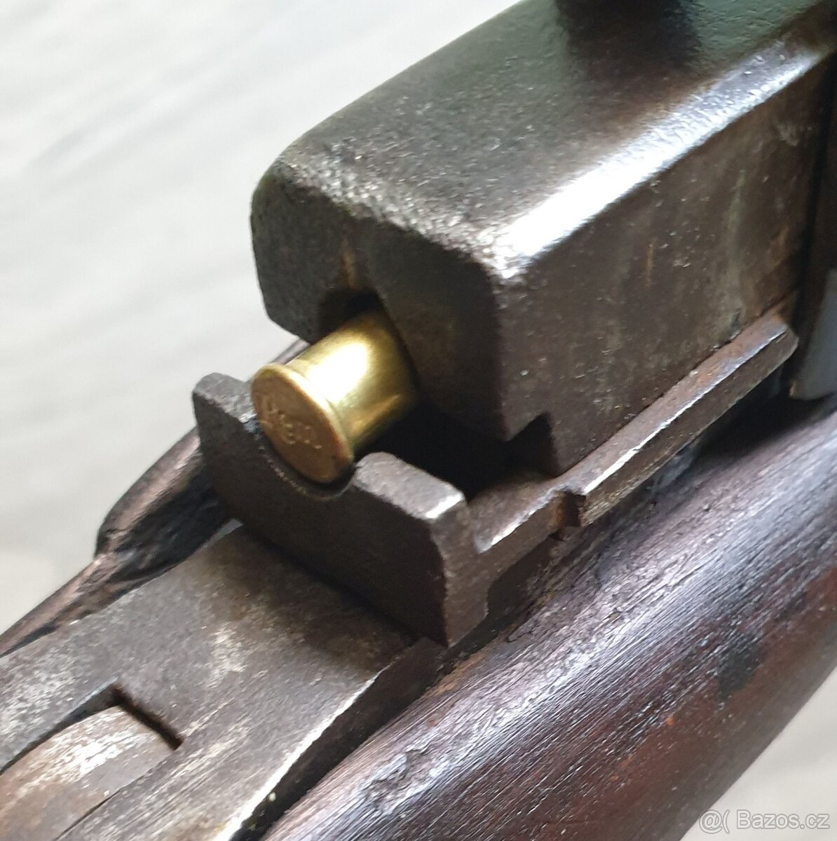 Historická puška Warnant cal.22RF Long 1887 drážkovaná - 3