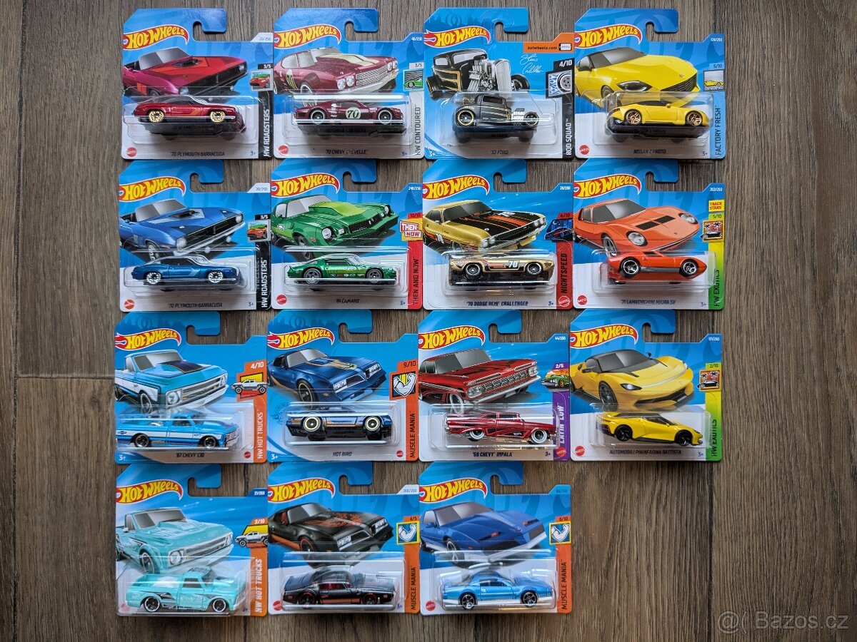 Hot Wheels autíčka - 3