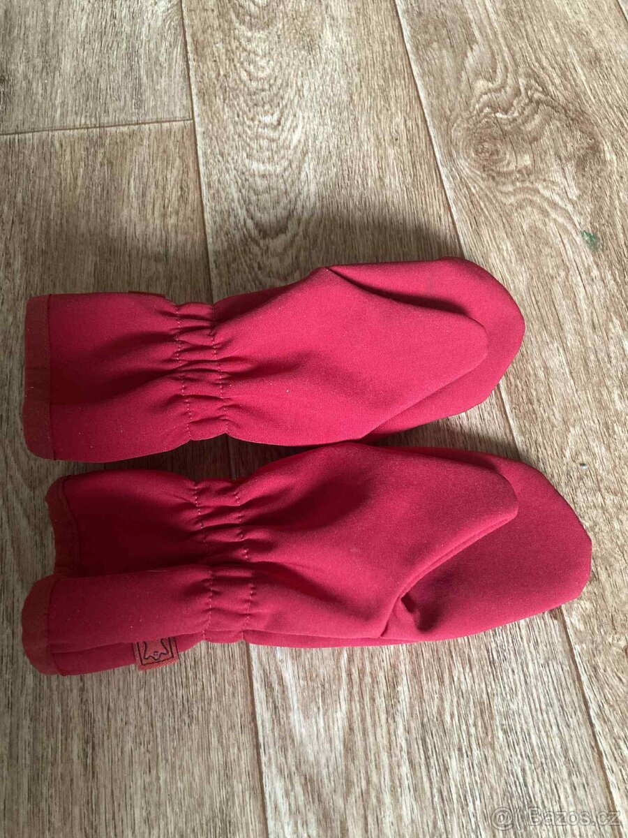 Softshellové zateplené rukavice pro děti 4 - 5 let - 3